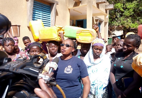 Gaoua : Des femmes dans la rue pour réclamer de l’eau 
