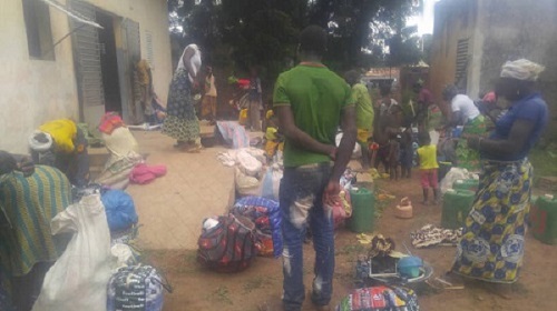 Commune de Kampti : 45 déplacés arrivés d’Arbinda demandent refuge et assistance